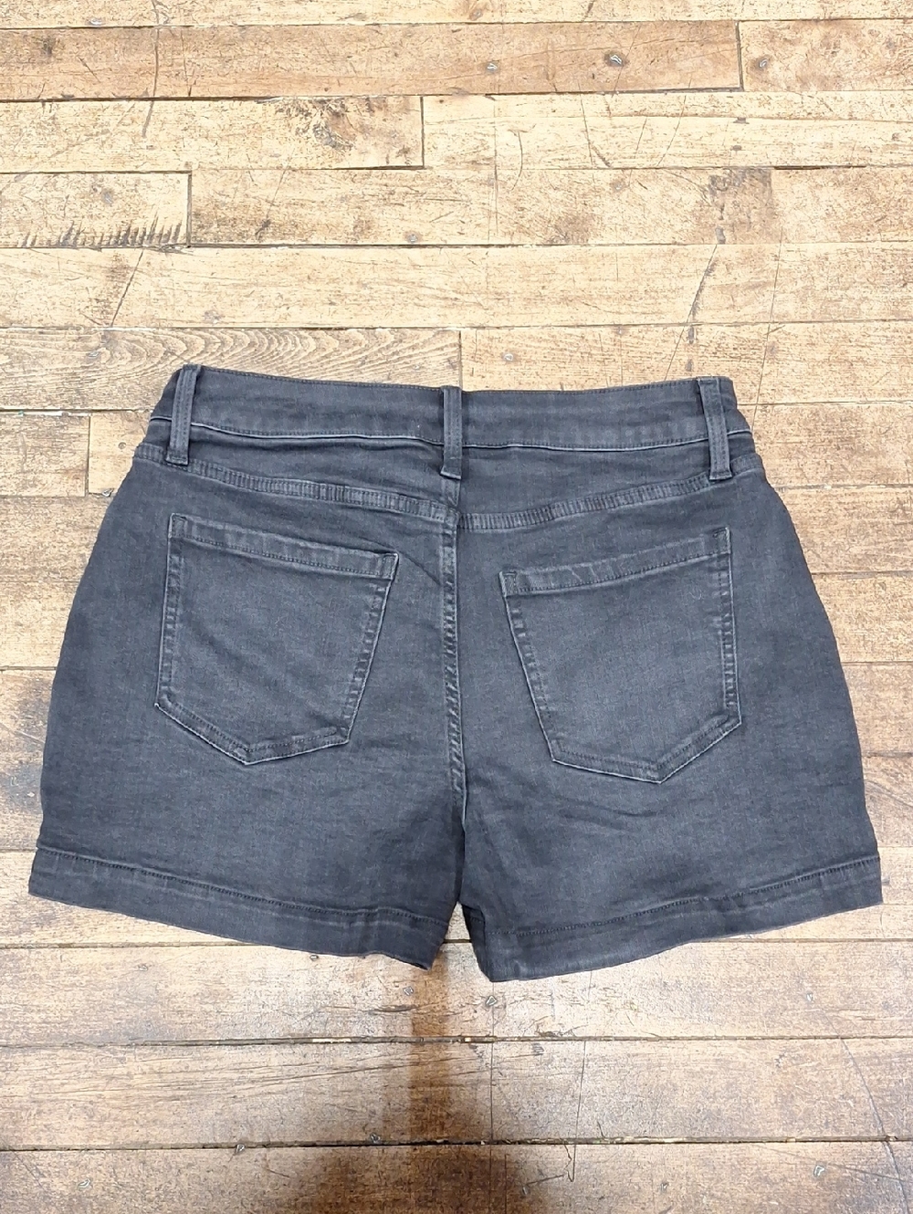 Maurices Charcoal Gray Denim Shorts